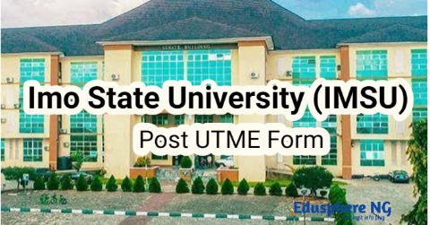 IMSU Post UTME Form