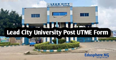 Lead City University Post UTME Form
