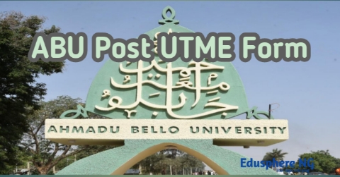 ABU Post UTME Form