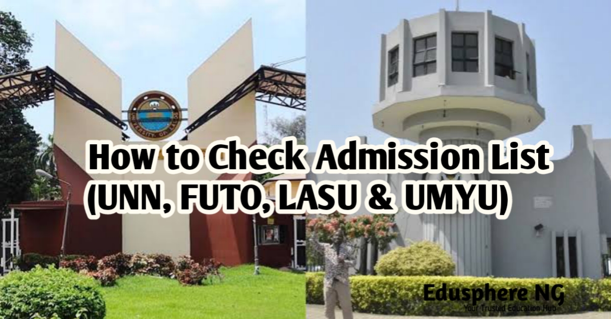 Check admission list