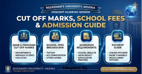 Redeemer's University Cut Off Mark and School Fees